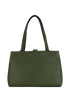 Maverick Tote, &pound;210, Handbags, Green, Leather, Back view